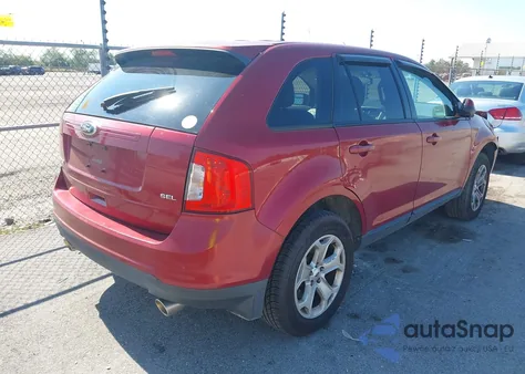 2013 Ford Edge Sel из США, поврежденный, VIN 2FMDK3JC5DBB93901